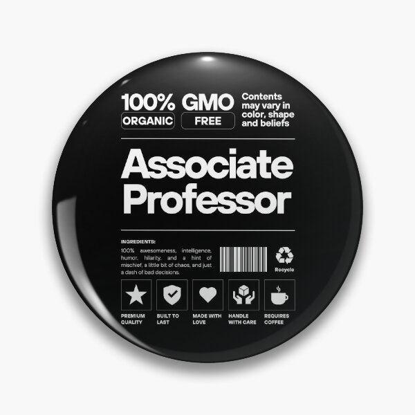 Item preview, 100 Percent Associate Professor - Tenured Professor, Full Professor, Distinguished Professor, Professor Promotion, Professor Gift designed and sold by jadedscientist.