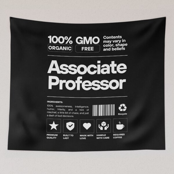 Item preview, 100 Percent Associate Professor - Tenured Professor, Full Professor, Distinguished Professor, Professor Promotion, Professor Gift designed and sold by jadedscientist.