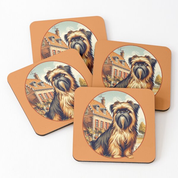 Item preview, Brussels Griffon designed and sold by FivePugs.