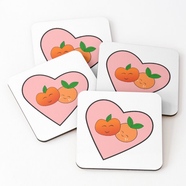 Artikelvorschau, Geschmacksfreunde: Pfirsich und Orange entworfen und verkauft von HarveyHandcraftsandDesigns.