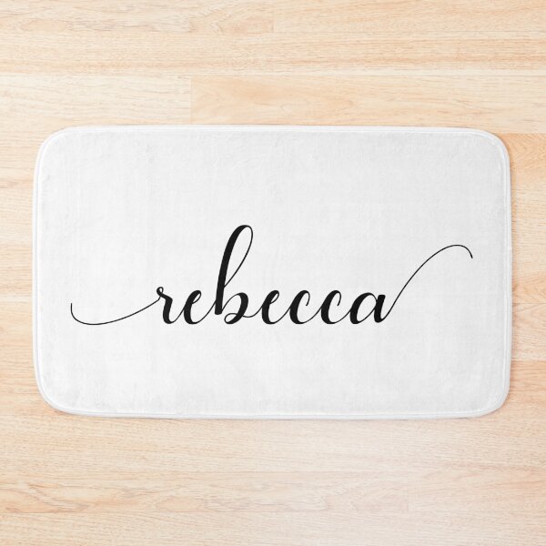 Item preview, Rebecca - Custom name on delicate black cursive font designed and sold by To the Lua.