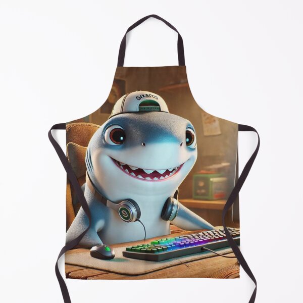 Item preview, Gamer Galapagos Shark designed and sold by Sillytoe.