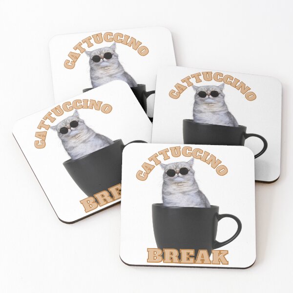 Item preview,  Cats Kawaii Coffee designed and sold by Playful Strokes pom@pom.