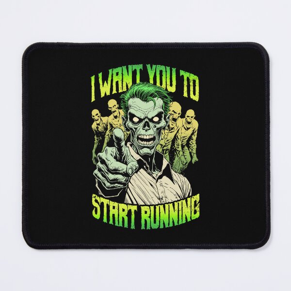 Item preview, Zombie Marathon Runner I Want You To Start Running Halloween designed and sold by GrandeDuc.