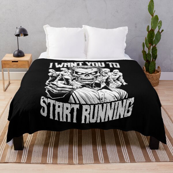 Item preview, Zombie Marathon Runner Quiero que empieces a correr Halloween designed and sold by GrandeDuc.