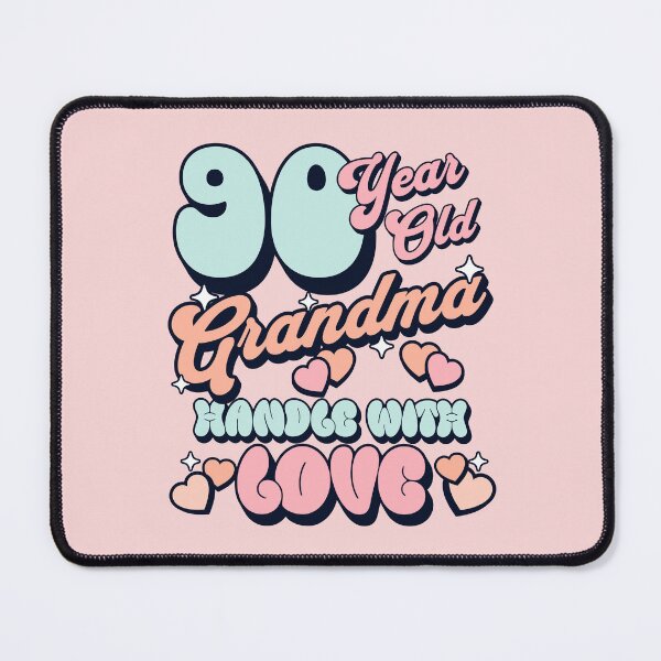 Item preview, 90 Year Old Grandma_Handle with Love designed and sold by NuttySqueaky.