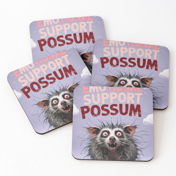 Item preview, Emotional Support Possum designed and sold by TeddVentures.