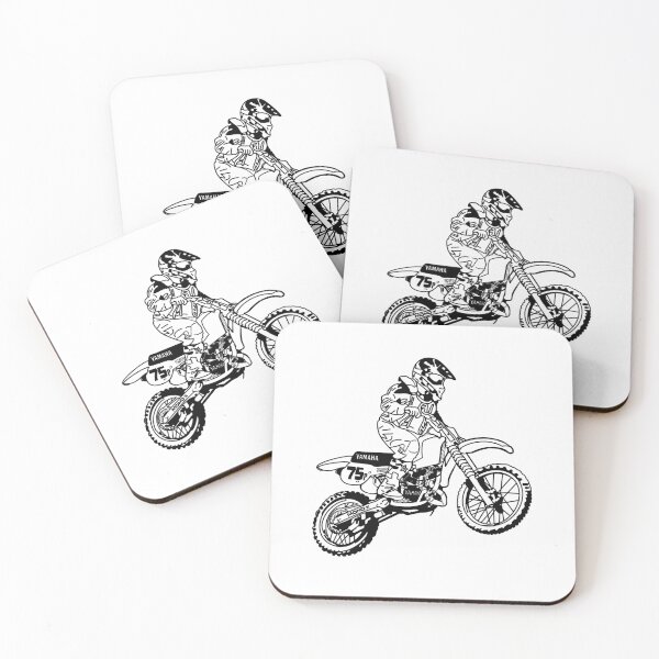 Item preview, Larry Perkins motocross champion designed and sold by InkKountess.