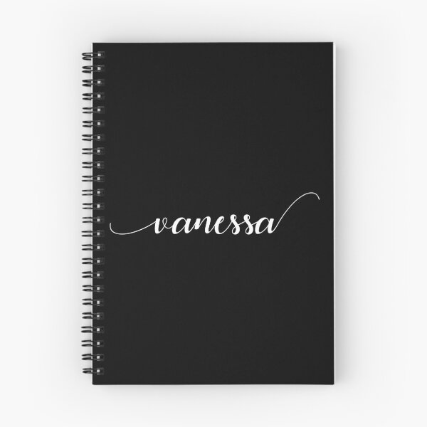 Item preview, Vanessa - Custom name on delicate black cursive font designed and sold by To the Lua.