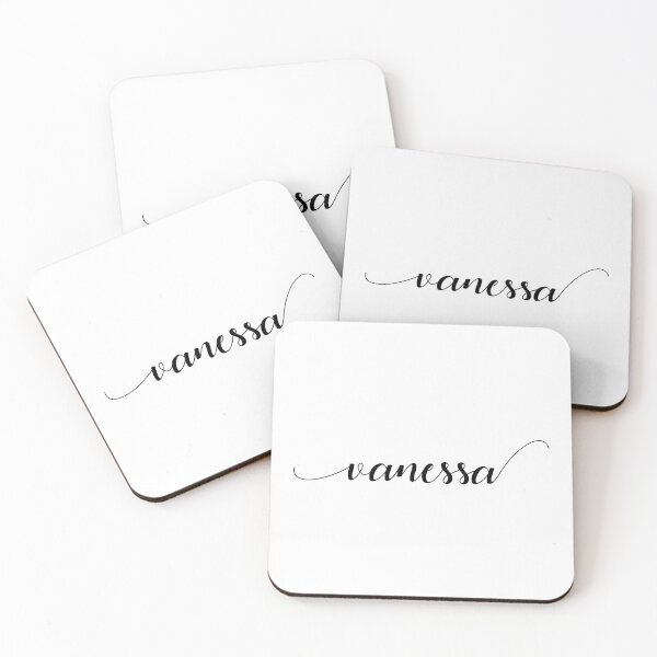 Item preview, Vanessa - Custom name on delicate black cursive font designed and sold by To the Lua.