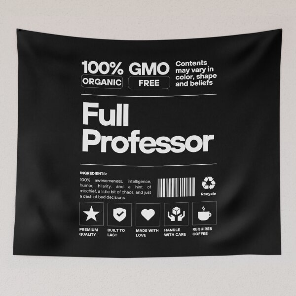 Item preview, 100 Percent Full Professor - Tenured Professor, Associate Professor, Distinguished Professor, Professor Promotion, Professor Gift designed and sold by jadedscientist.