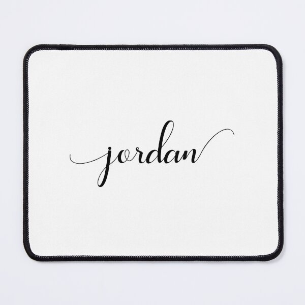Item preview, Jordan - Custom name on delicate black cursive font designed and sold by To the Lua.