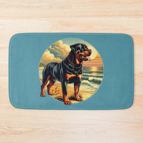 Item preview, Rottweiler Beach Boy designed and sold by FivePugs.