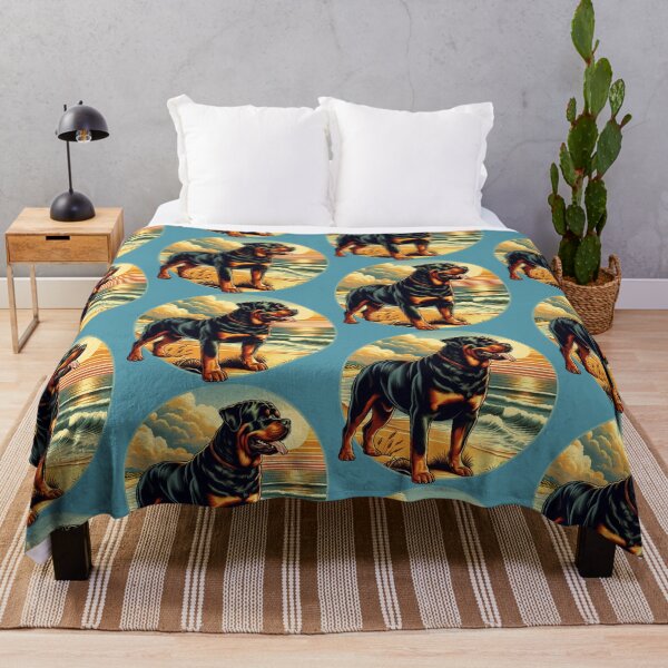Item preview, Rottweiler Beach Boy designed and sold by FivePugs.