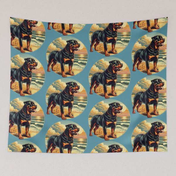 Item preview, Rottweiler Beach Boy designed and sold by FivePugs.