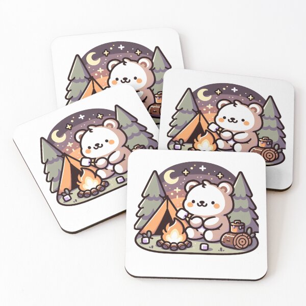 Item preview, Camping Teddy designed and sold by PatriciART Studio.