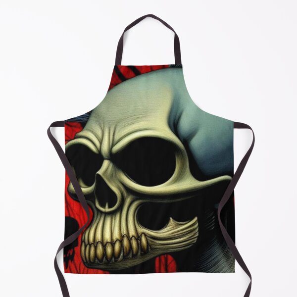 Item preview, Abstract Punk Rocker Skull designed and sold by TheDarkWardrobe.