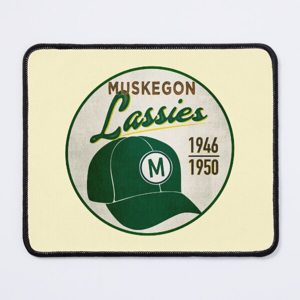 Item preview, Muskegon Lassies • AAGPBL Hat • Muskegon, Michigan designed and sold by MKE Rhine Maiden • Grumble Services, LLC..