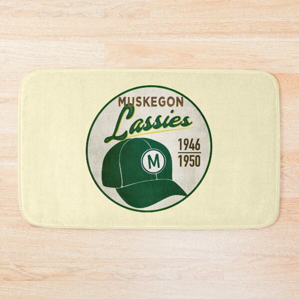 Item preview, Muskegon Lassies • AAGPBL Hat • Muskegon, Michigan designed and sold by MKE Rhine Maiden  •  Grumble Services, LLC..