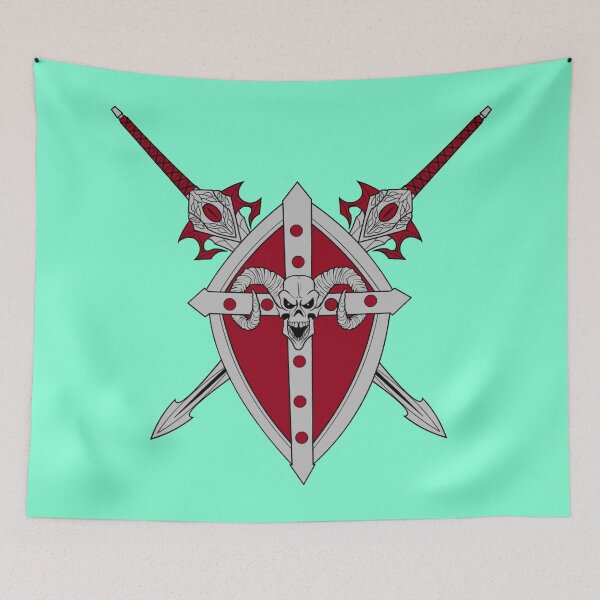 Item preview, Demon Shield (Armaments, Aquamarine) designed and sold by MurpheusTech.