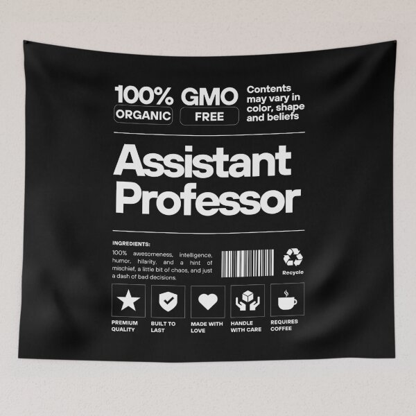 Item preview, 100 Percent Assistant Professor - Tenured Professor, Associate Professor, Distinguished Professor, Professor Promotion, Professor Gift designed and sold by jadedscientist.