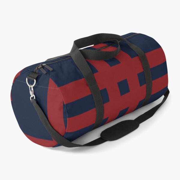 Item preview, Interwoven Red Lines on Navy designed and sold by PSCSCo.