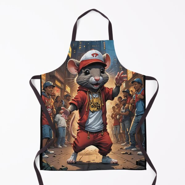 Item preview, An adorable hip hop rapper rat designed and sold by Artbellachi.