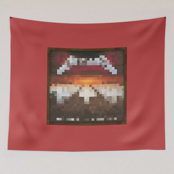 Item preview, ‘Master of Puppets’ as a Minecraft Painting designed and sold by sancheezy.