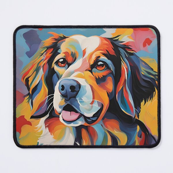 Item preview, Abstract Canine Portrait designed and sold by Robo-toons.