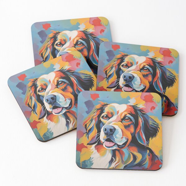 Item preview, Abstract Canine Portrait designed and sold by Robo-toons.