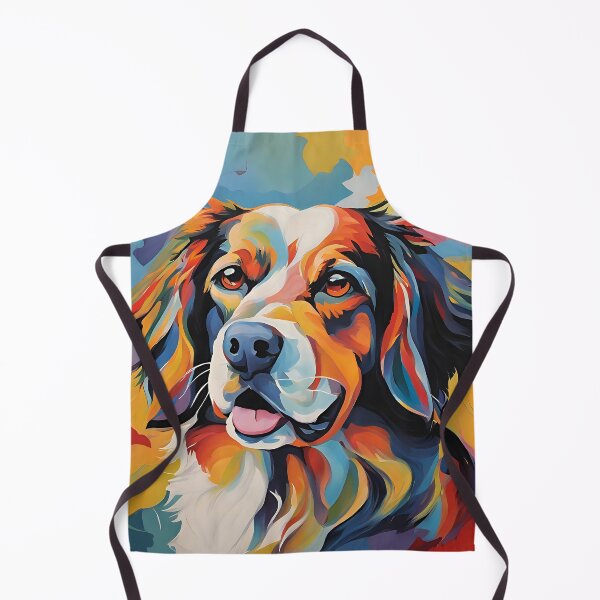 Item preview, Abstract Canine Portrait designed and sold by Robo-toons.