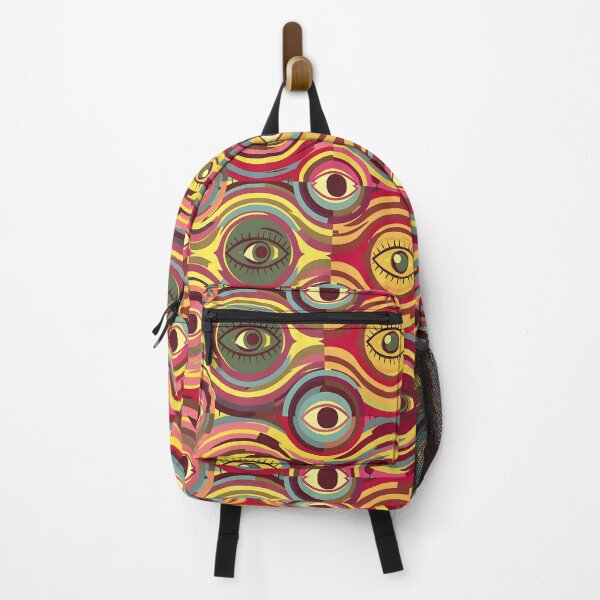 Item preview, Bold & Bright 70s Groovy Evil Eye Pattern designed and sold by Tamas Das.