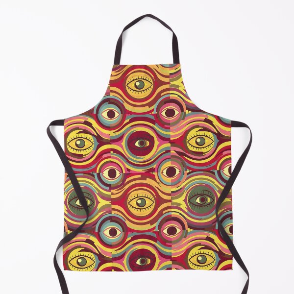Item preview, Bold & Bright 70s Groovy Evil Eye Pattern designed and sold by Tamas Das.