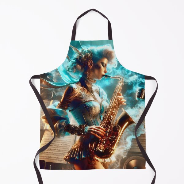 Item preview, Steampunk Girl Saxophone girl Virtuoso Ghost Archer Illusions designed and sold by Ghost Archer Illusions.