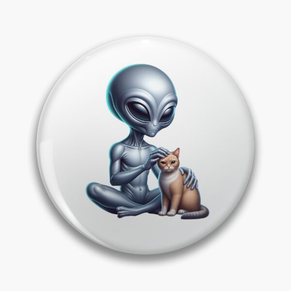 Item preview, Alien and Cat Playtime designed and sold by JesNoh.