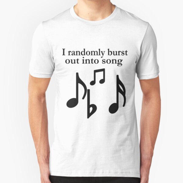I Sing Slim Fit T-Shirt