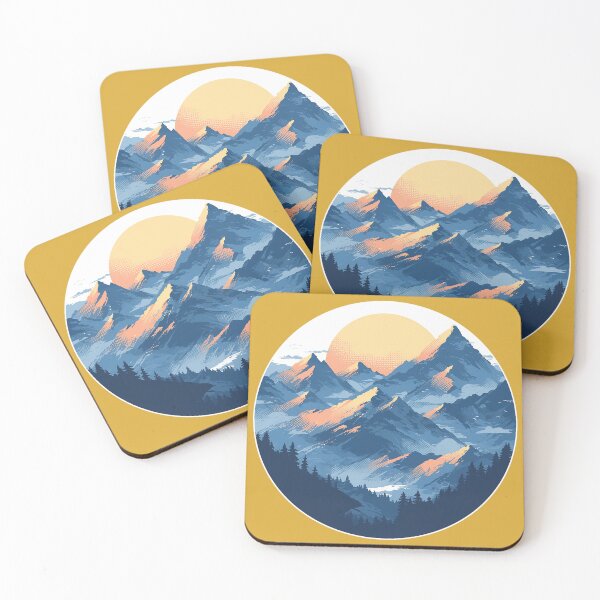 Item preview, Mountain Range Sunrise designed and sold by Christian Weiss.