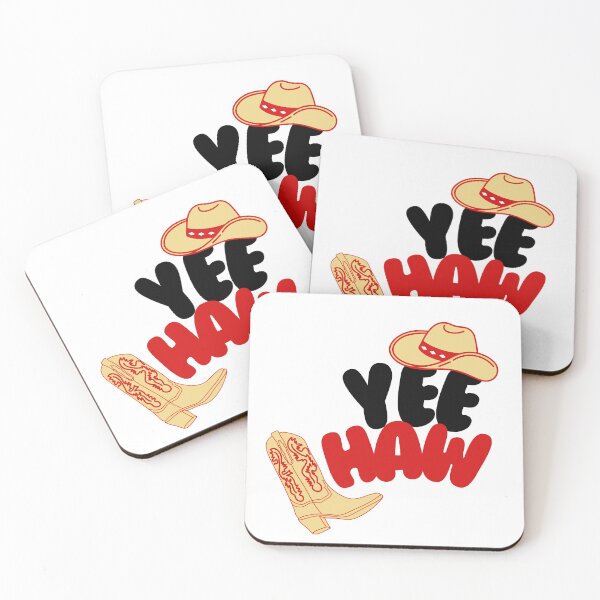 Item preview, YEE HAW (red, black, tan) designed and sold by dejanerio.