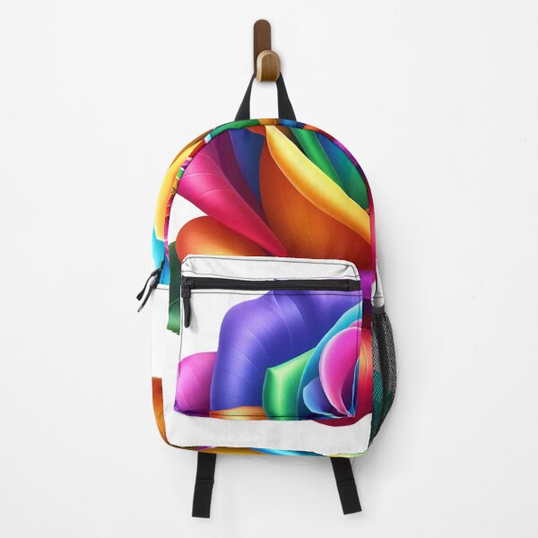 Item preview, Rainbow Rose: A Bloom of Vibrant Wonder designed and sold by daruneenok.
