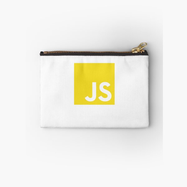 Aperçu de l'œuvre T-shirt avec logo jaune-blanc EcmaScript créée et vendue par Rainwater Merch.