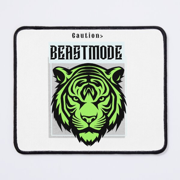 Item preview, Caution beast mode designed and sold by KNMKtees.