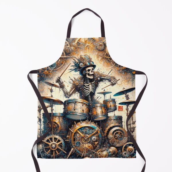 Item preview, Skeleton Rock Band - Drummer designed and sold by LUMINGSTUDIO.