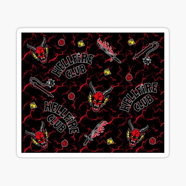 Item preview, Hellfire Club Stranger Things Netflix designed and sold by KamiTrendz.