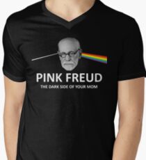 Pink Freud Dark Side Of Your Mom Men's V-Neck T-Shirt