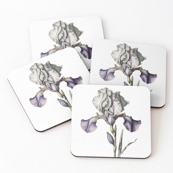 Item preview, Graceful Purple Iris Sketch designed and sold by OleOleStore.