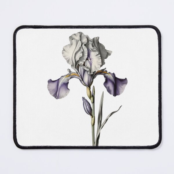Item preview, Graceful Purple Iris Sketch designed and sold by OleOleStore.