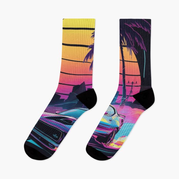 Item preview, Retro Sunset Drive designed and sold by Exodoi.