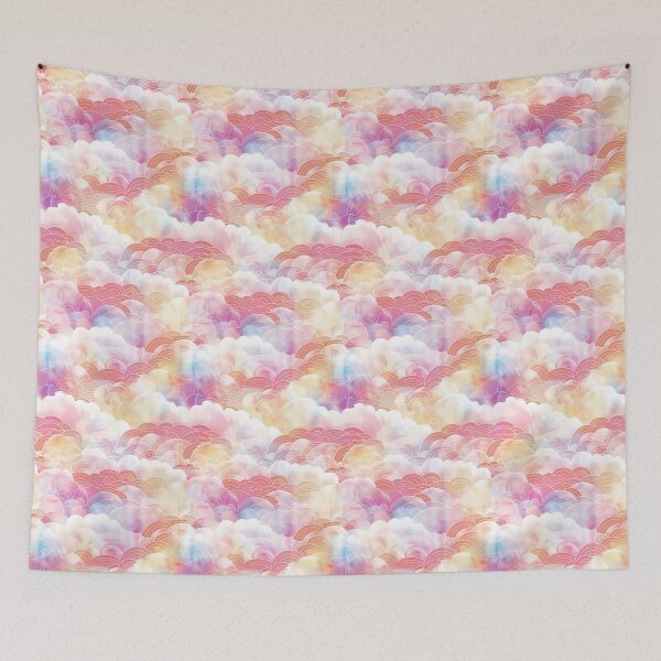 Item preview, Colorful Clouds Japanese Pattern designed and sold by chi3-jp.