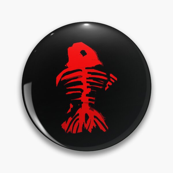 Item preview, Crimson Fish Skeleton designed and sold by Suyarishh.