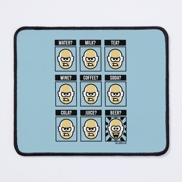Item preview, Nothing Beats A Beer! (Beer Drinker / Funny / POS / 3C) designed and sold by MrFaulbaum.